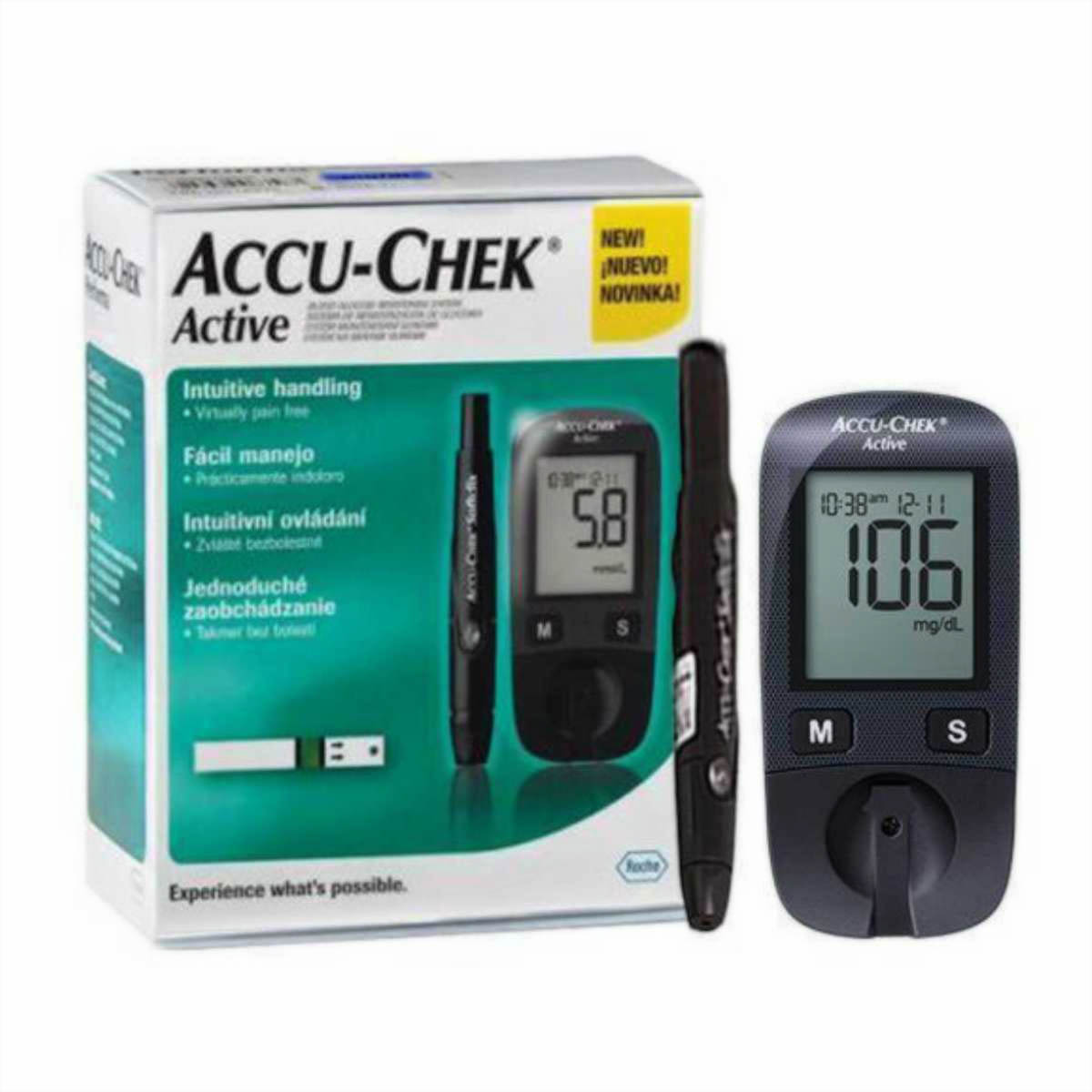 AccuChek Active Blood Glucose Monitoring System At a Discount